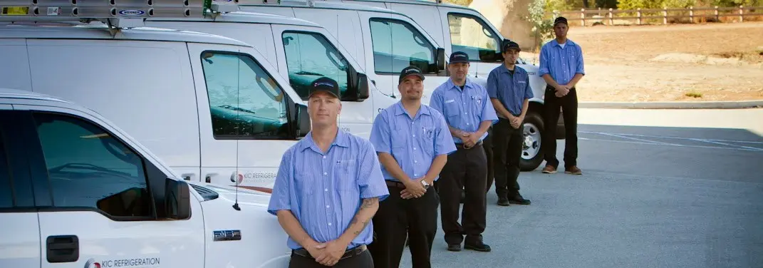 KIC Refrigeration crew ready for Mini Split Repair jobs across Jacksonville Beach